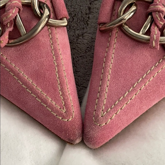 Prada Heels Size 7M Comes with two dust bags - Picture 4 of 5